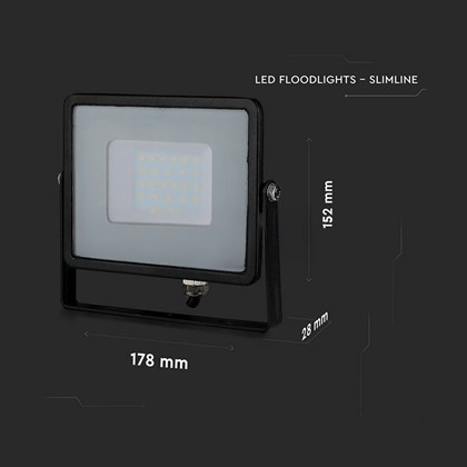 LED Floodlight 30W 4000K