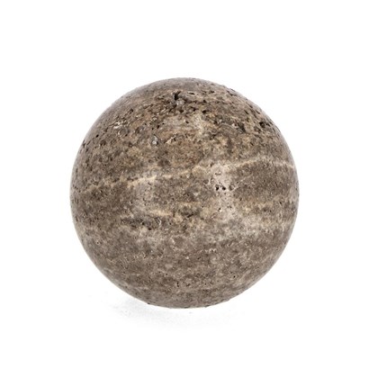 Decorative Marble Tikara Sphere - Brown