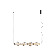 Elva Brass 30W Hanging Lamp LED