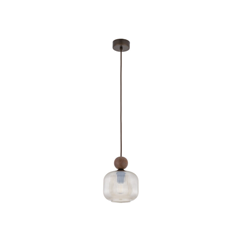 Ballo Orzech Hanging Lamp – Cognac & Brown