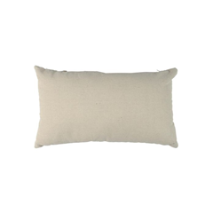 Cushion 30x50cm - Beige & White