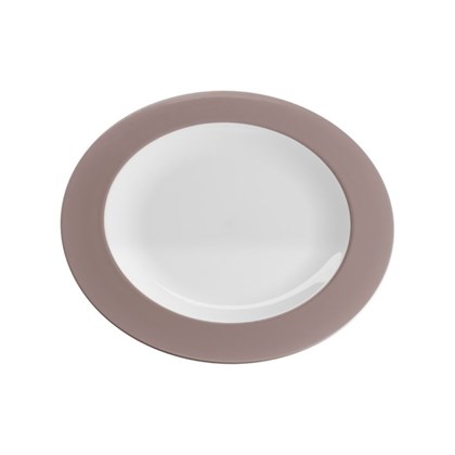 Eat Pop Dessert Plate - Dove Gray