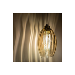 Sebo Hanging Lamp – Black, Yellow & Gold