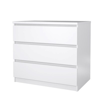 Naia Chest 3 drawers White