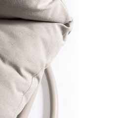 Hang Armchair With Cushion - Beige & Light Grey