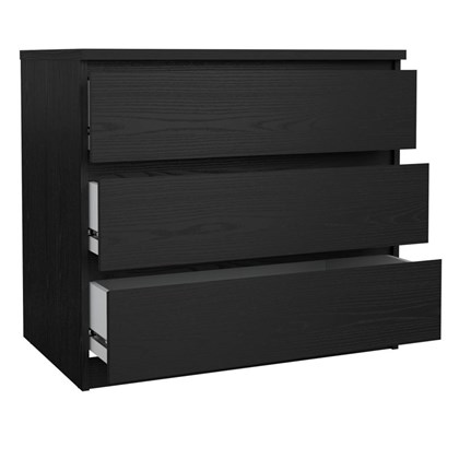 Naia Chest 3Drawers Black