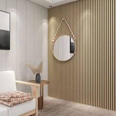 Acoustic Panel Natural White Oak 600x2800mm