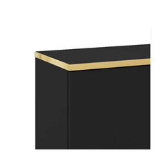 Nightstand – Black & Gold