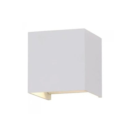 5W Wall Lamp Bridgelux Chip 3000K White Square