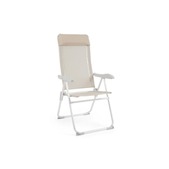 High-Back Beach Chair – Ice Grey