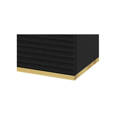 TV Unit MDF Wall Mounting – Black