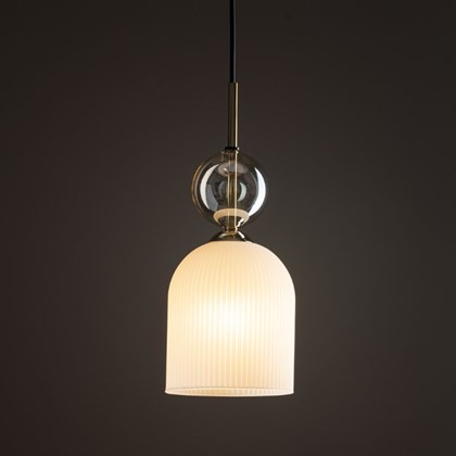Sophia Cognac White Hanging Lamp
