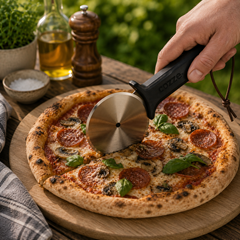 Pizza Cutter With Soft Grip