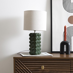 Green Ceramic Table Lamp