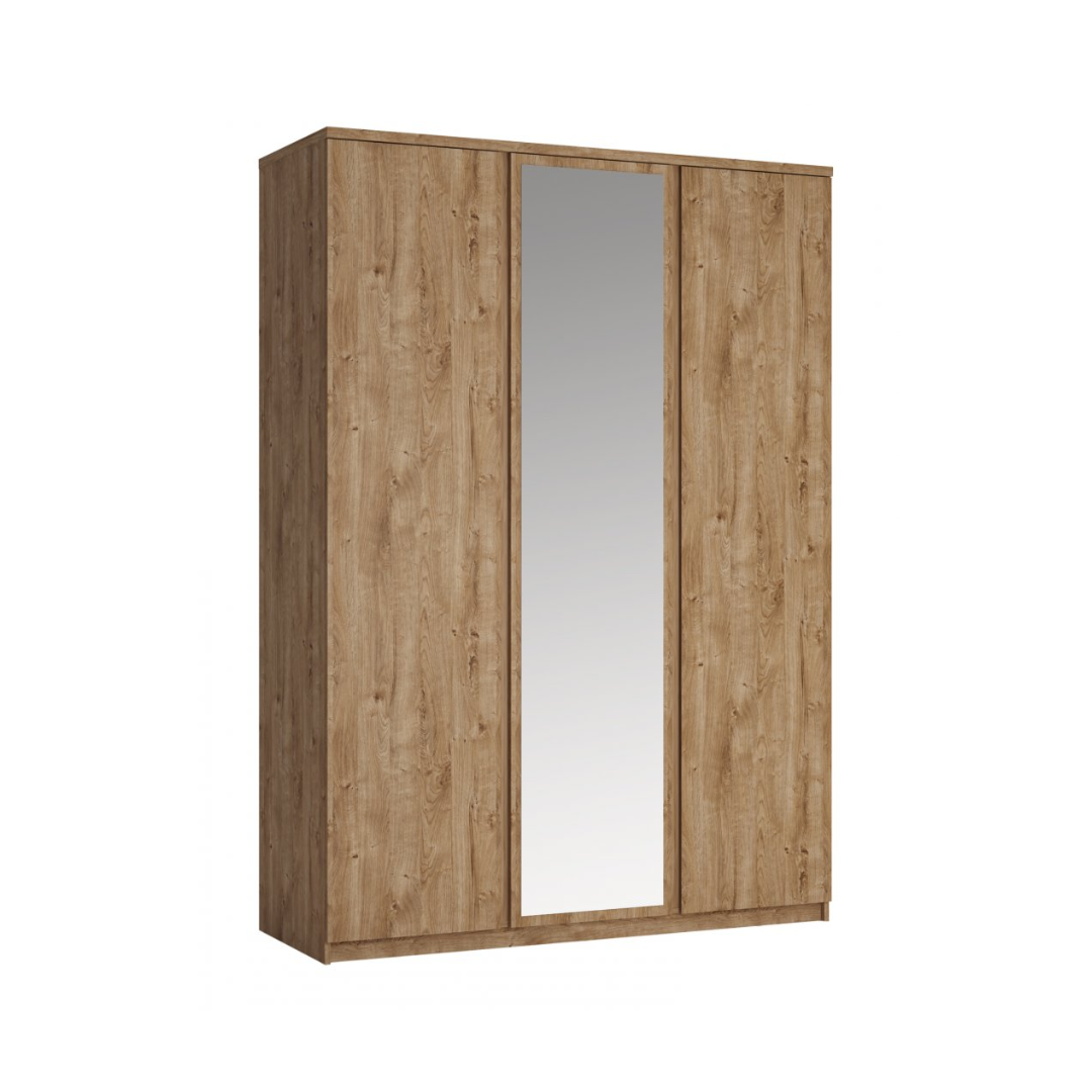 3Doors Wardrobe - Ribbeck Oak Gold