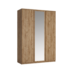 3Doors Wardrobe - Ribbeck Oak Gold