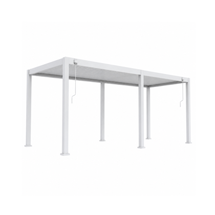 Manual Pergola 3x6x2.5M – Sandy White
