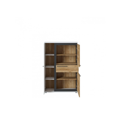 Chest of Drawers 3D – White & Oak