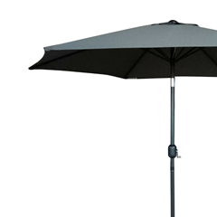Garden Umbrella with Tilt 3M – Dark Grey