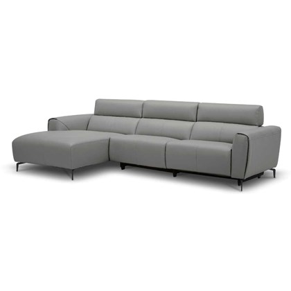 Sofa 3-Seater Recliner Sofa 3 with CHL Left - Grey