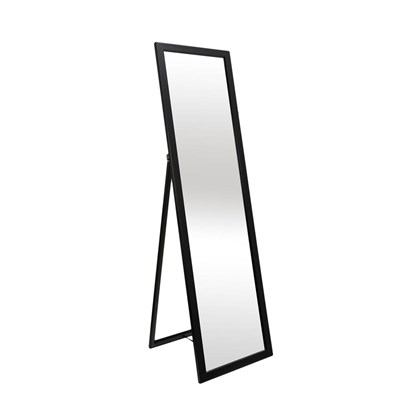 Black Pedestal Mirror 124Cm