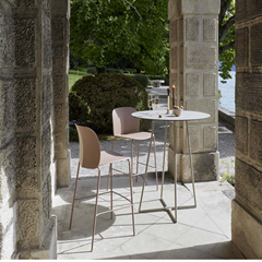 Bar Stool – Dove Grey Finish (Indoor & Outdoor)