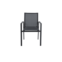 Aluminium Sling Arm Chair – Anthracite