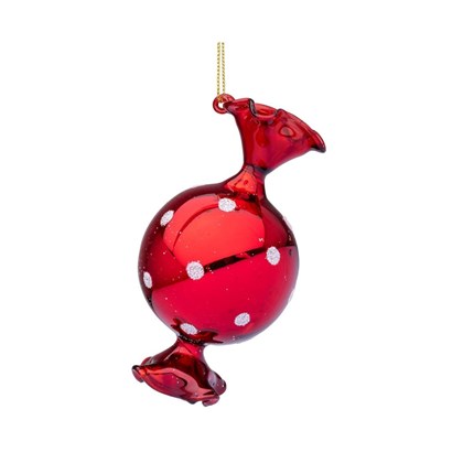 Red Sweet Christmas Tree Ornament 6.5x12cm