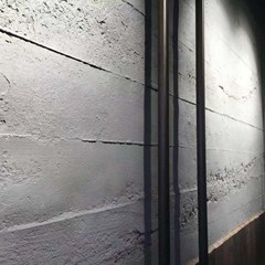 Concrete Board Wall Panel Light Grey 280x60cm