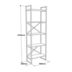 Bookshelf Voyage - Gold-Efes