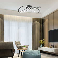 LED CCT Ceiling Light – Black