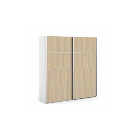 Verona Wardrobe – White & Oak