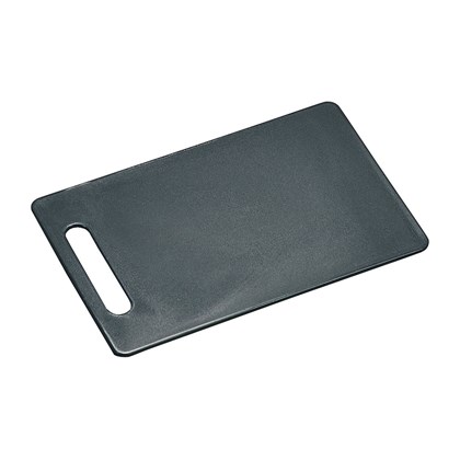 Dark Grey Plastic Chopping Board 29 x 15cm