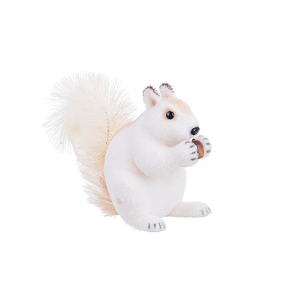 Alvin White Standing Squirrel 20x16h