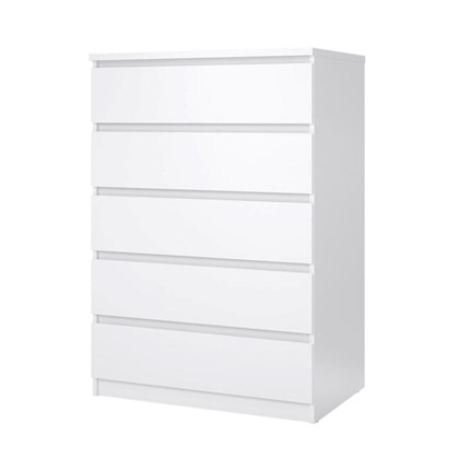 Naia Chest 5 drawers White