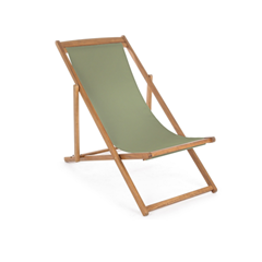 Noemi Relax Deck Chair – Moss Green