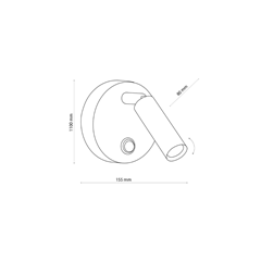 Modern Golden Wall Sconce G9