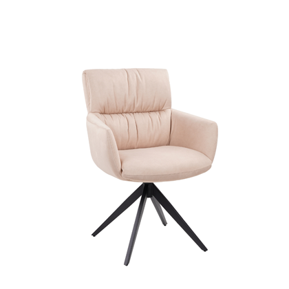 Swivel Dining Chair – Beige