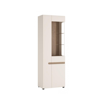2 Doors Display Cabinet – Arusha & San Remo Light