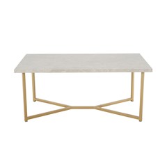 Coffee Table Paper Color With Golden Legs