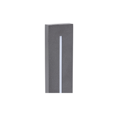 LED Wall Light M – White & Grey