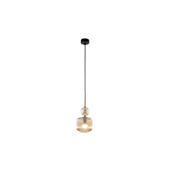 Sophia Cognac & White Hanging Lamp – 1xE14