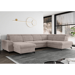 Corner Sofa XL Left - Dark Beige
