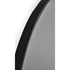 Round Mirror Planet W-Frame - Nero Smoke D70