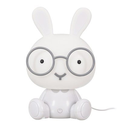 Rabbit LED Table Lamp – White & Light Grey