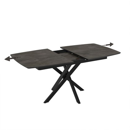 Dining Table EXT 145-185x90x76cm - Irony Matt