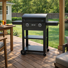 2 Burner Electrical Grill – Black