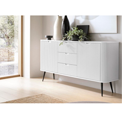 Sideboard – 2 Doors 3 Drawers White