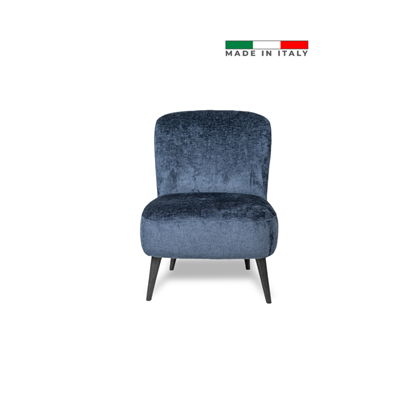 Cori Custom Armchair & Pouf