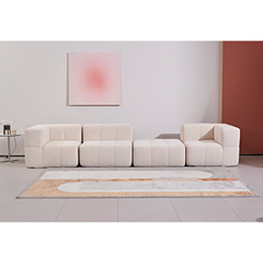 Beige Modular Sofa
